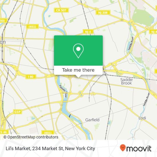 Mapa de Lil's Market, 234 Market St