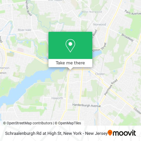 Mapa de Schraalenburgh Rd at High St