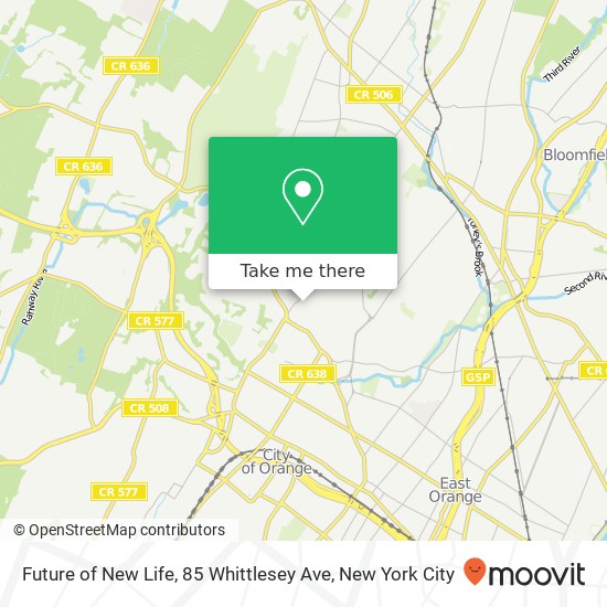 Mapa de Future of New Life, 85 Whittlesey Ave