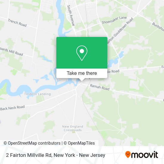 Mapa de 2 Fairton Millville Rd, Bridgeton, NJ 08302