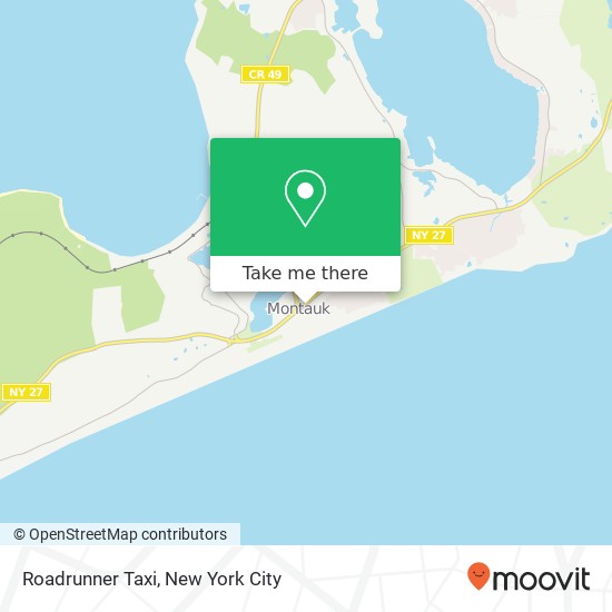 Roadrunner Taxi map