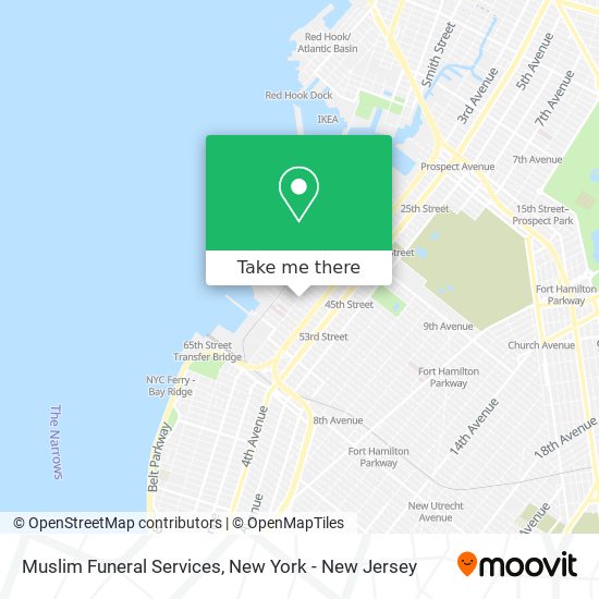 Mapa de Muslim Funeral Services