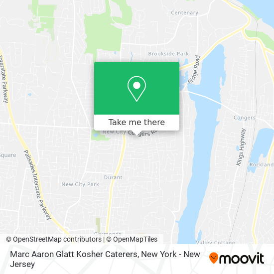 Mapa de Marc Aaron Glatt Kosher Caterers