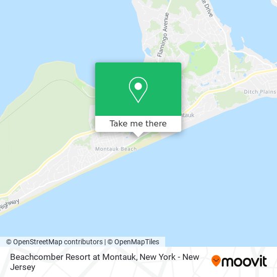 Mapa de Beachcomber Resort at Montauk