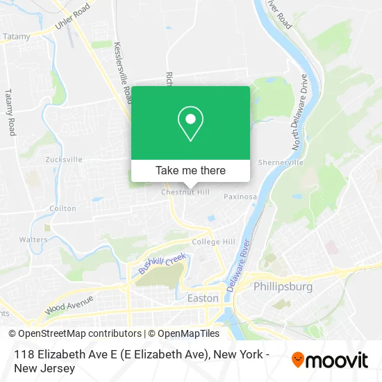 118 Elizabeth Ave E map