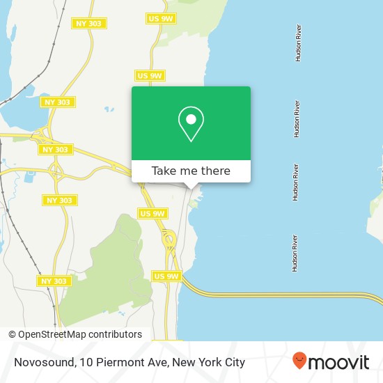 Novosound, 10 Piermont Ave map