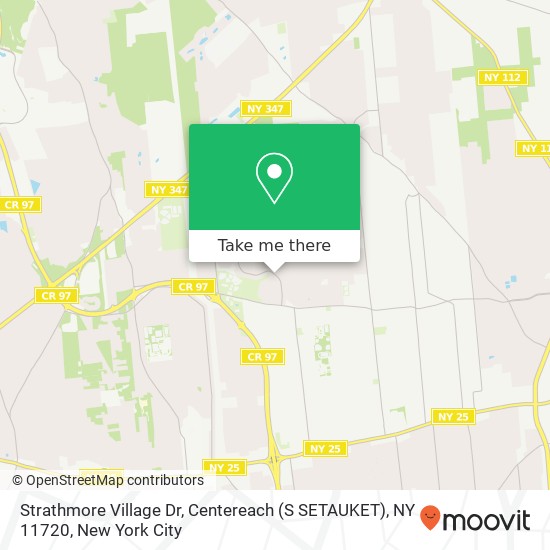 Strathmore Village Dr, Centereach (S SETAUKET), NY 11720 map