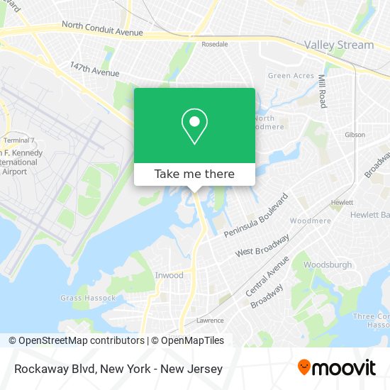 Rockaway Blvd map