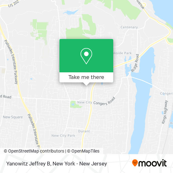 Yanowitz Jeffrey B map