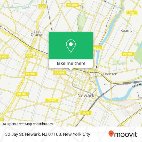 32 Jay St, Newark, NJ 07103 map
