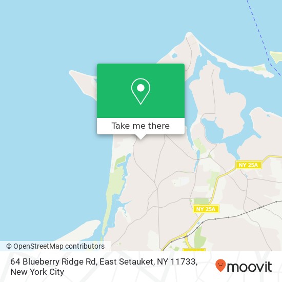 64 Blueberry Ridge Rd, East Setauket, NY 11733 map