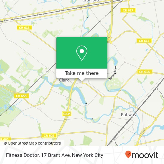 Mapa de Fitness Doctor, 17 Brant Ave