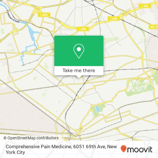 Comprehensive Pain Medicine, 6051 69th Ave map