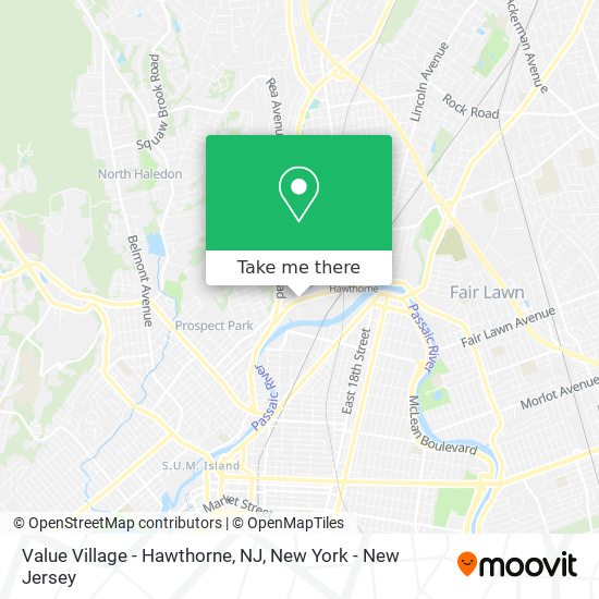 Value Village - Hawthorne, NJ map