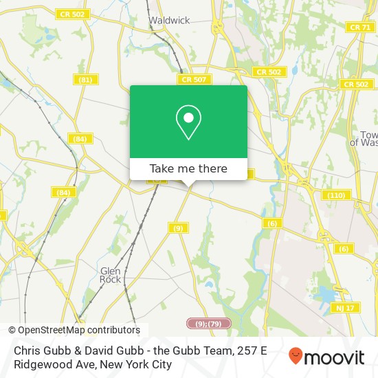Chris Gubb & David Gubb - the Gubb Team, 257 E Ridgewood Ave map