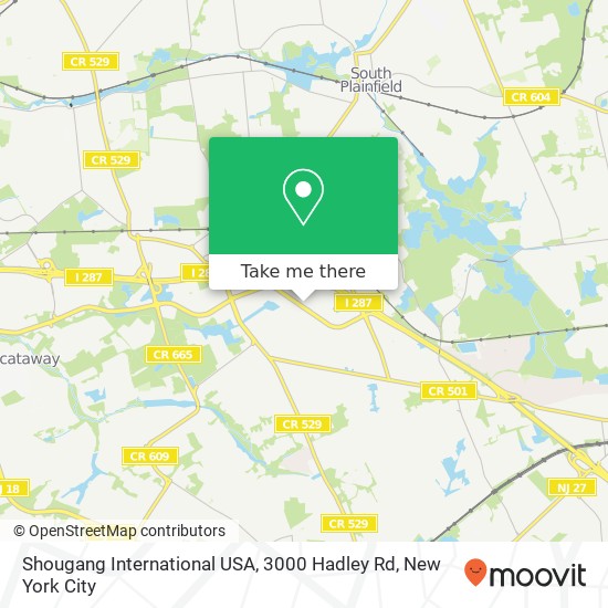 Shougang International USA, 3000 Hadley Rd map