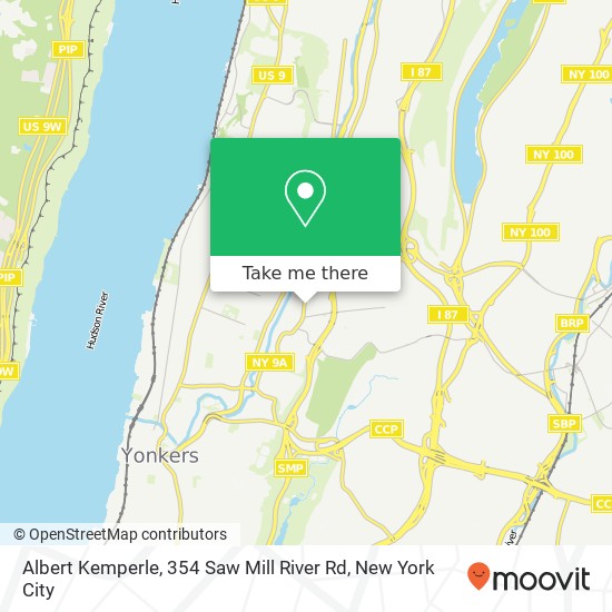 Albert Kemperle, 354 Saw Mill River Rd map