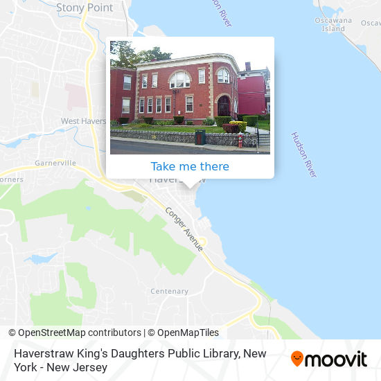 Haverstraw King's Daughters Public Library map