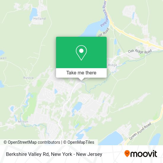 Mapa de Berkshire Valley Rd, Oak Ridge, NJ 07438