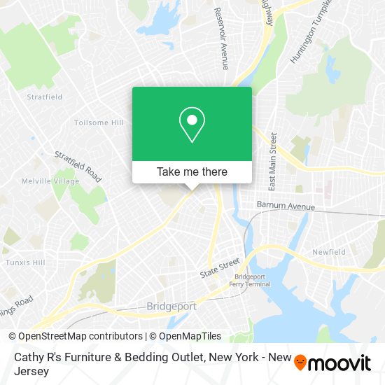 Cathy R's Furniture & Bedding Outlet map