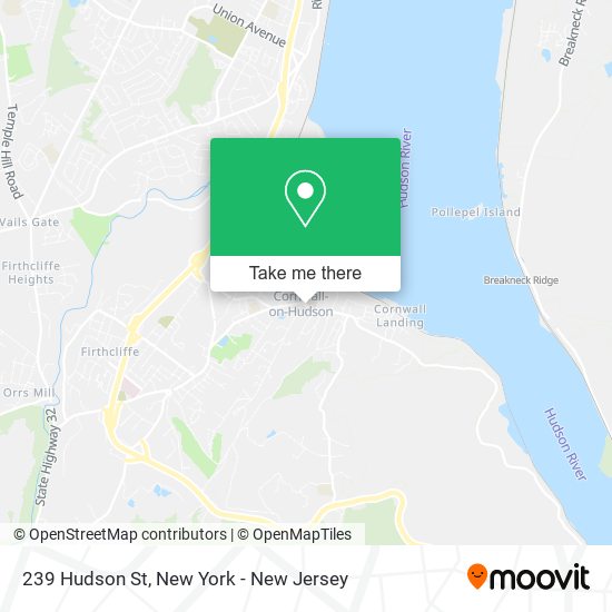 Mapa de 239 Hudson St