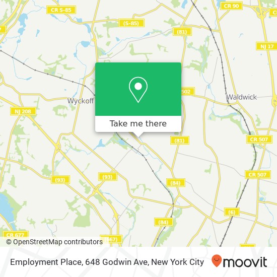 Employment Place, 648 Godwin Ave map