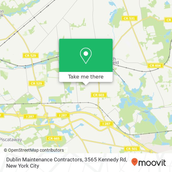 Dublin Maintenance Contractors, 3565 Kennedy Rd map