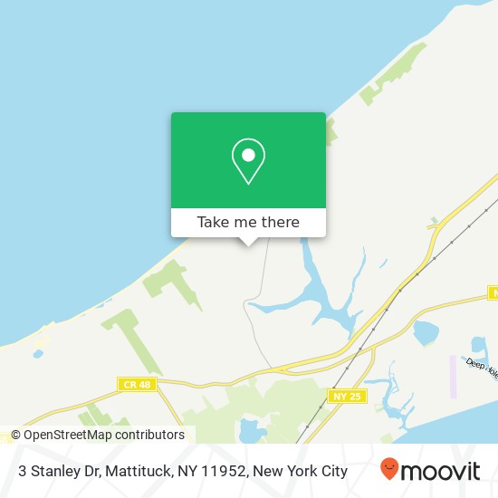 Mapa de 3 Stanley Dr, Mattituck, NY 11952