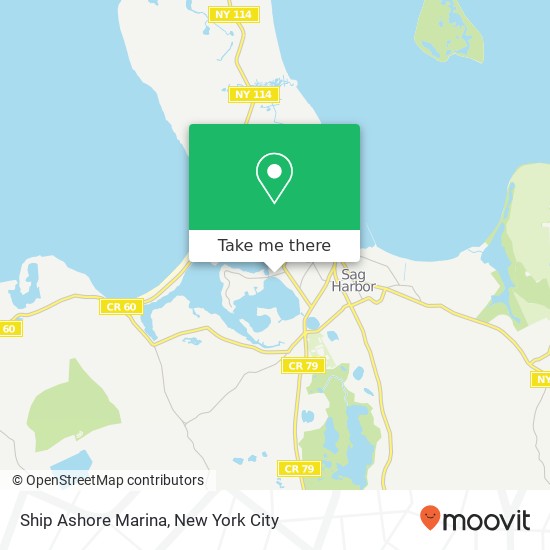 Mapa de Ship Ashore Marina