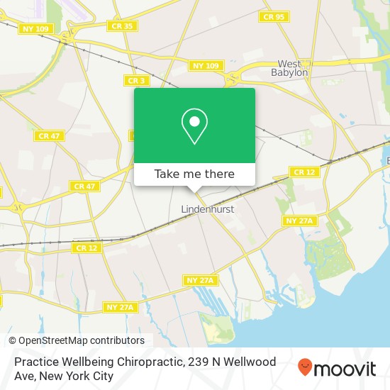 Practice Wellbeing Chiropractic, 239 N Wellwood Ave map