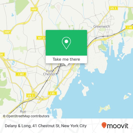 Mapa de Delany & Long, 41 Chestnut St