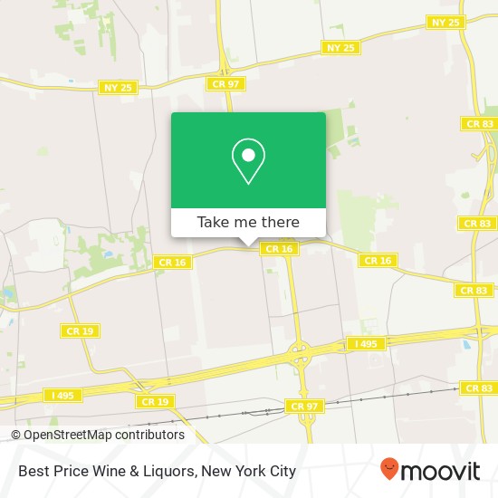 Mapa de Best Price Wine & Liquors