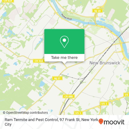 Ram Termite and Pest Control, 97 Frank St map