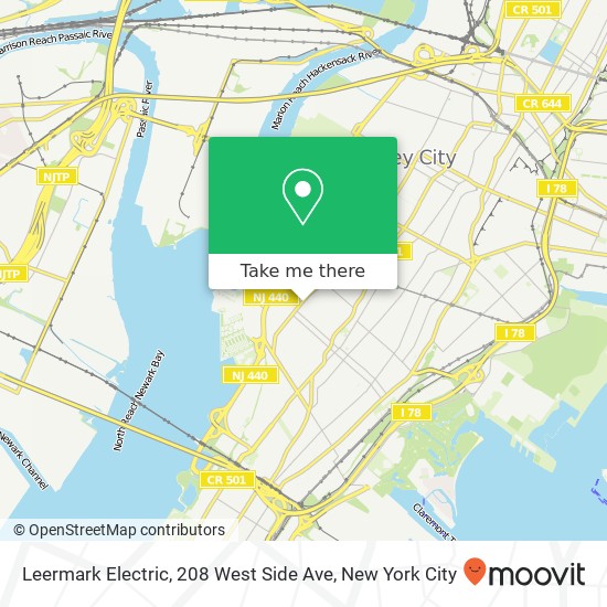 Leermark Electric, 208 West Side Ave map