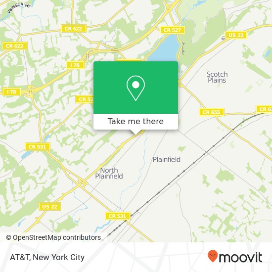 AT&T map