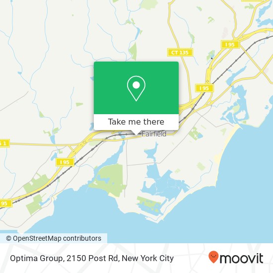 Optima Group, 2150 Post Rd map