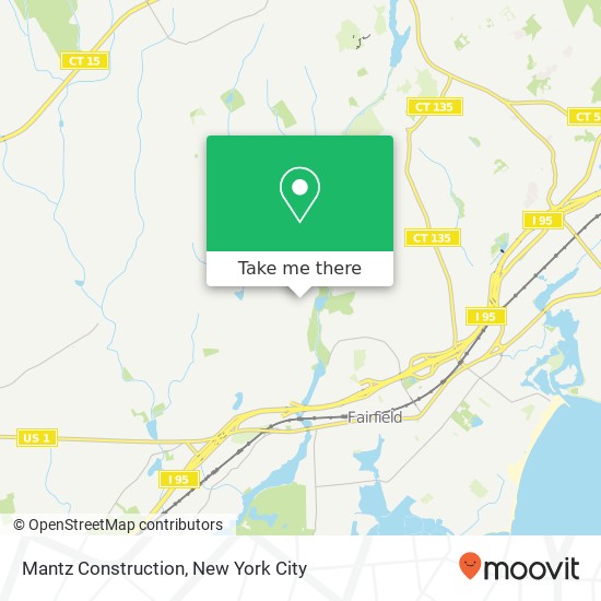 Mantz Construction map