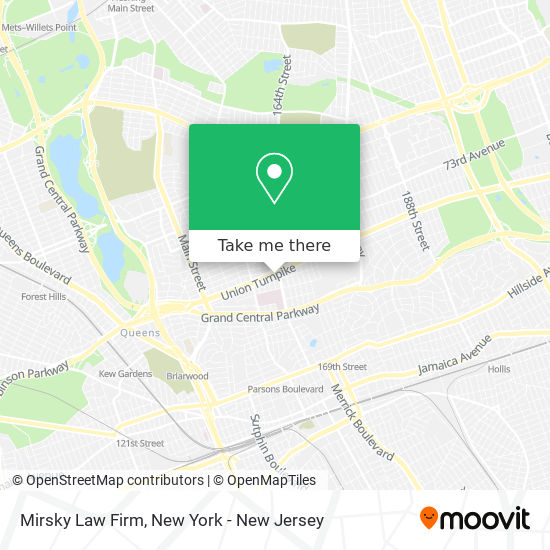 Mirsky Law Firm map