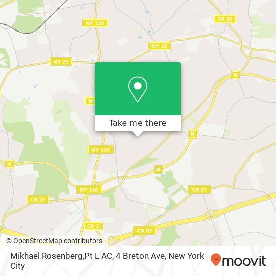 Mikhael Rosenberg,Pt L AC, 4 Breton Ave map