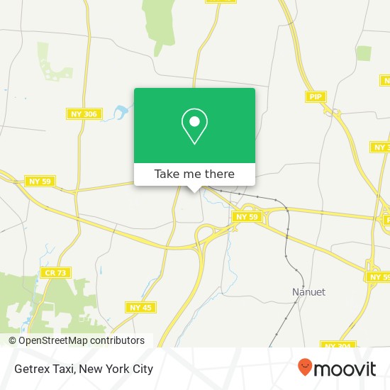 Getrex Taxi map