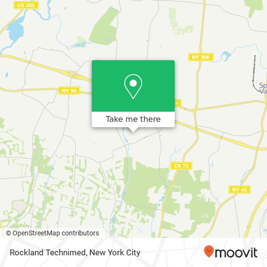 Rockland Technimed map