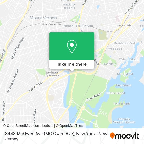 Mapa de 3443 McOwen Ave (MC Owen Ave)