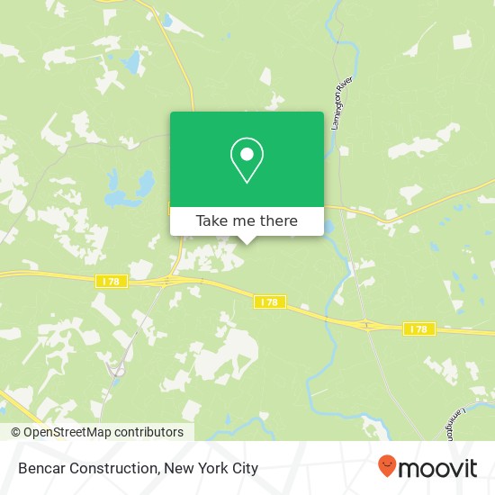 Bencar Construction map