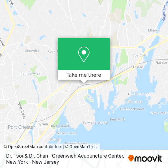 Dr. Tsoi & Dr. Chan - Greenwich Acupuncture Center map