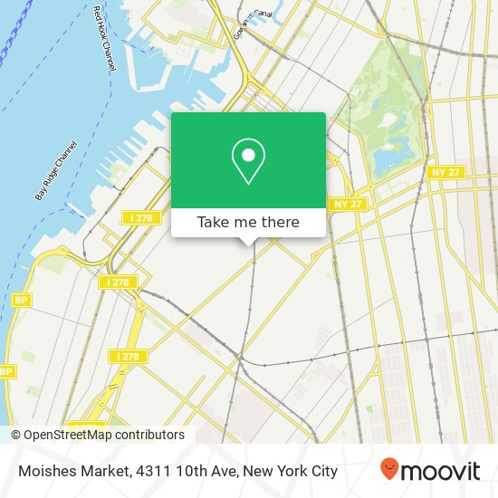 Mapa de Moishes Market, 4311 10th Ave