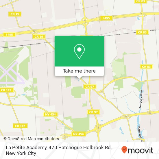 La Petite Academy, 470 Patchogue Holbrook Rd map