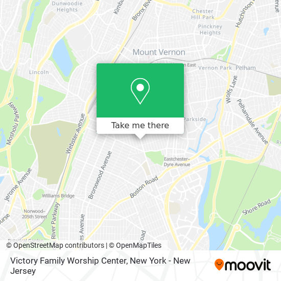 Victory Family Worship Center map