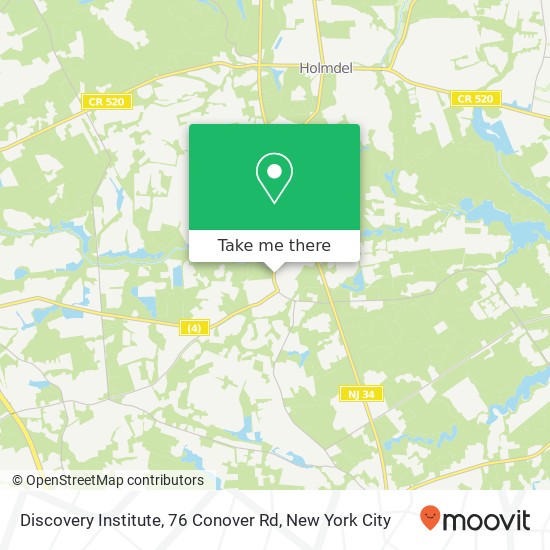 Discovery Institute, 76 Conover Rd map