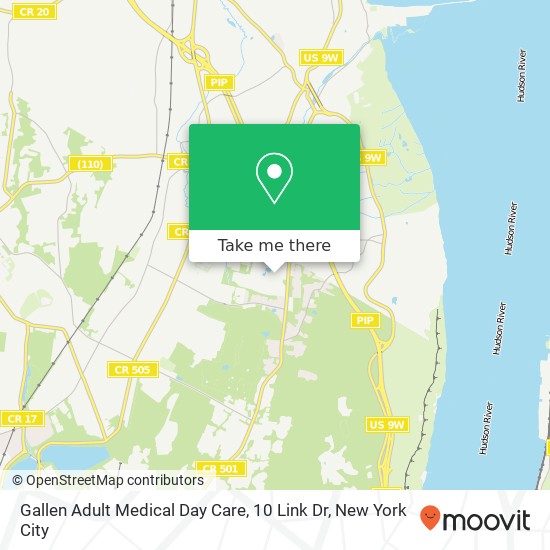 Gallen Adult Medical Day Care, 10 Link Dr map