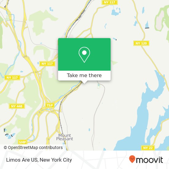 Limos Are US map